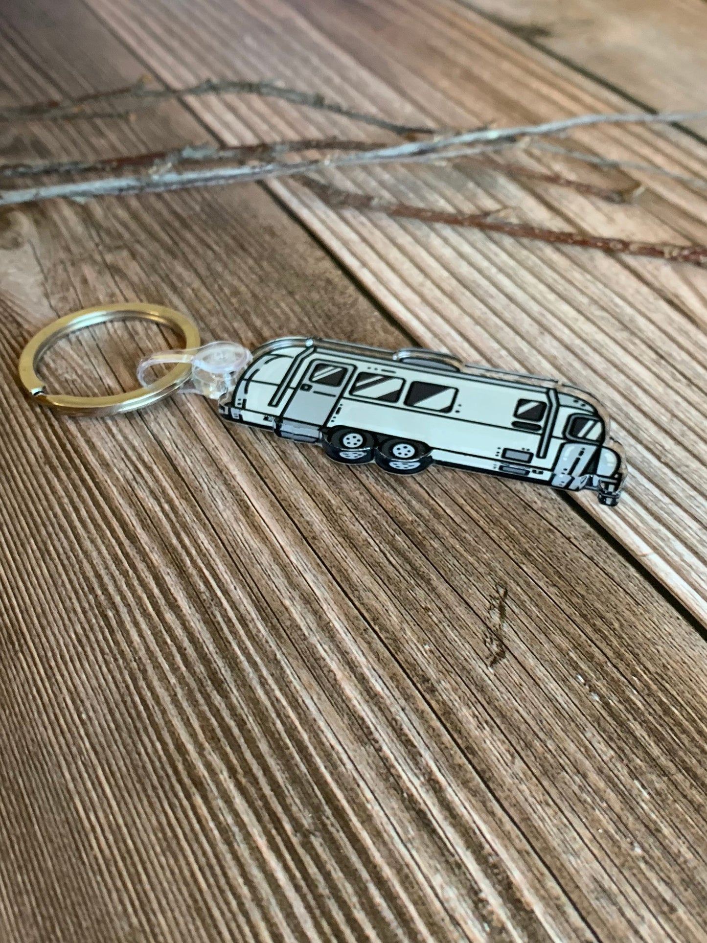 Classic Airstream Acrylic Keychain