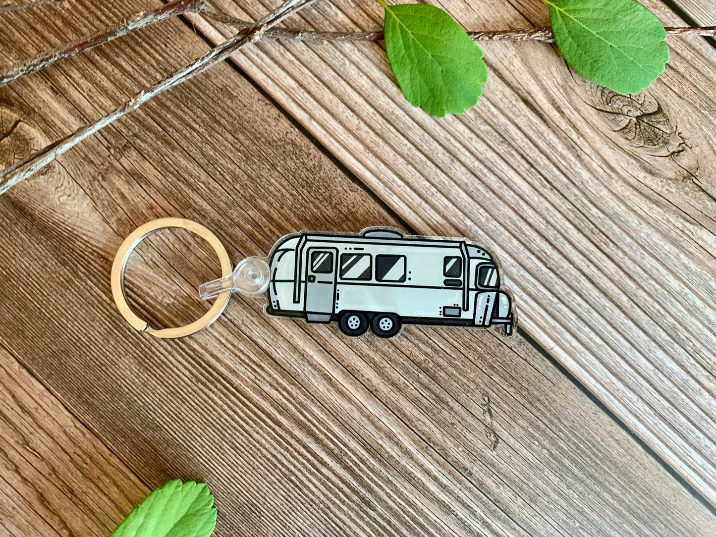 Classic Airstream Acrylic Keychain