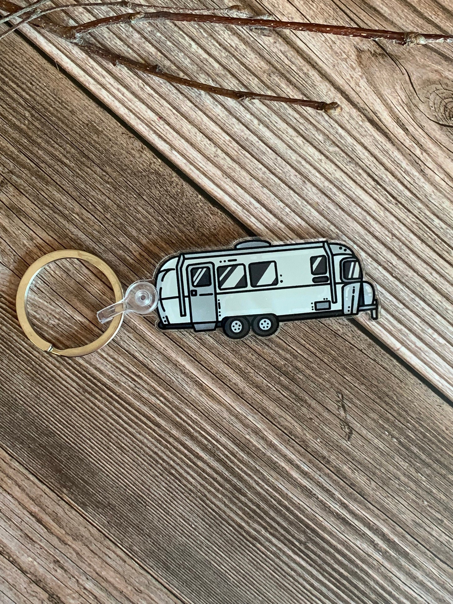 Classic Airstream Acrylic Keychain