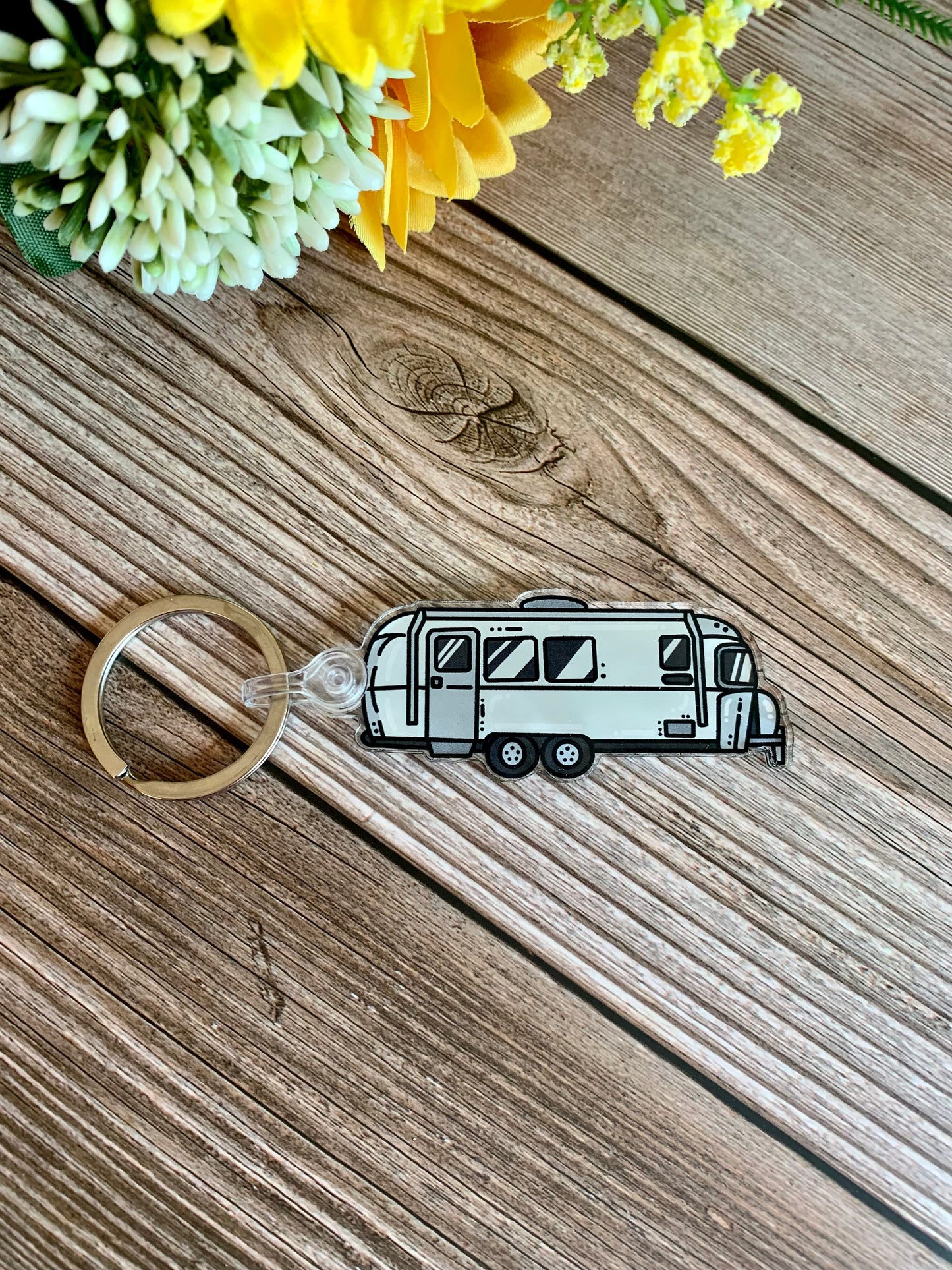 Classic Airstream Acrylic Keychain