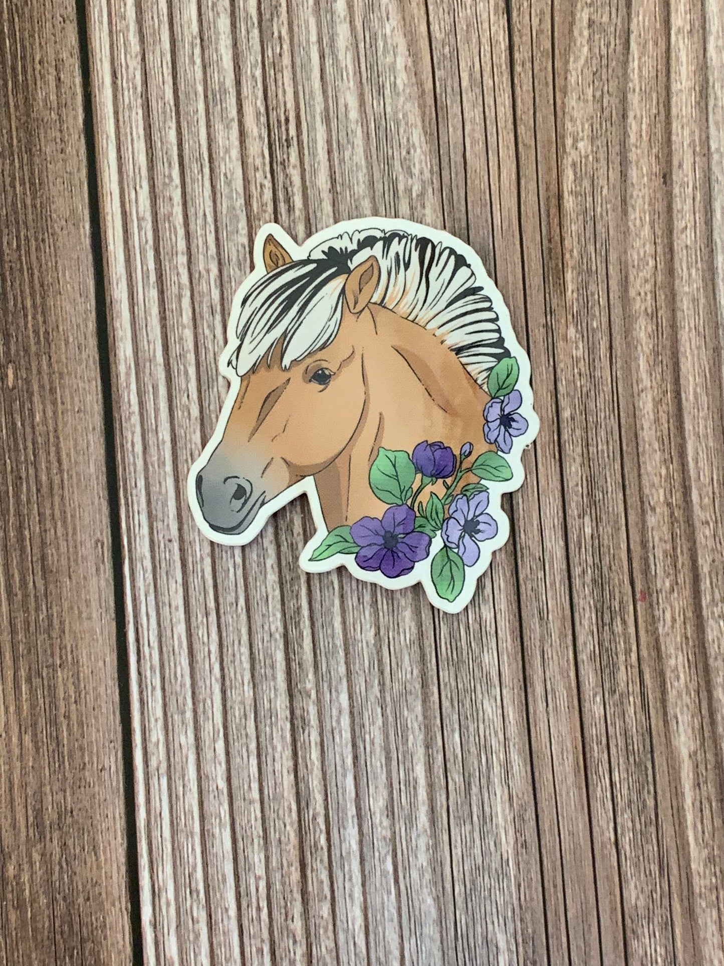 Norwegian Fjord Horse Sticker