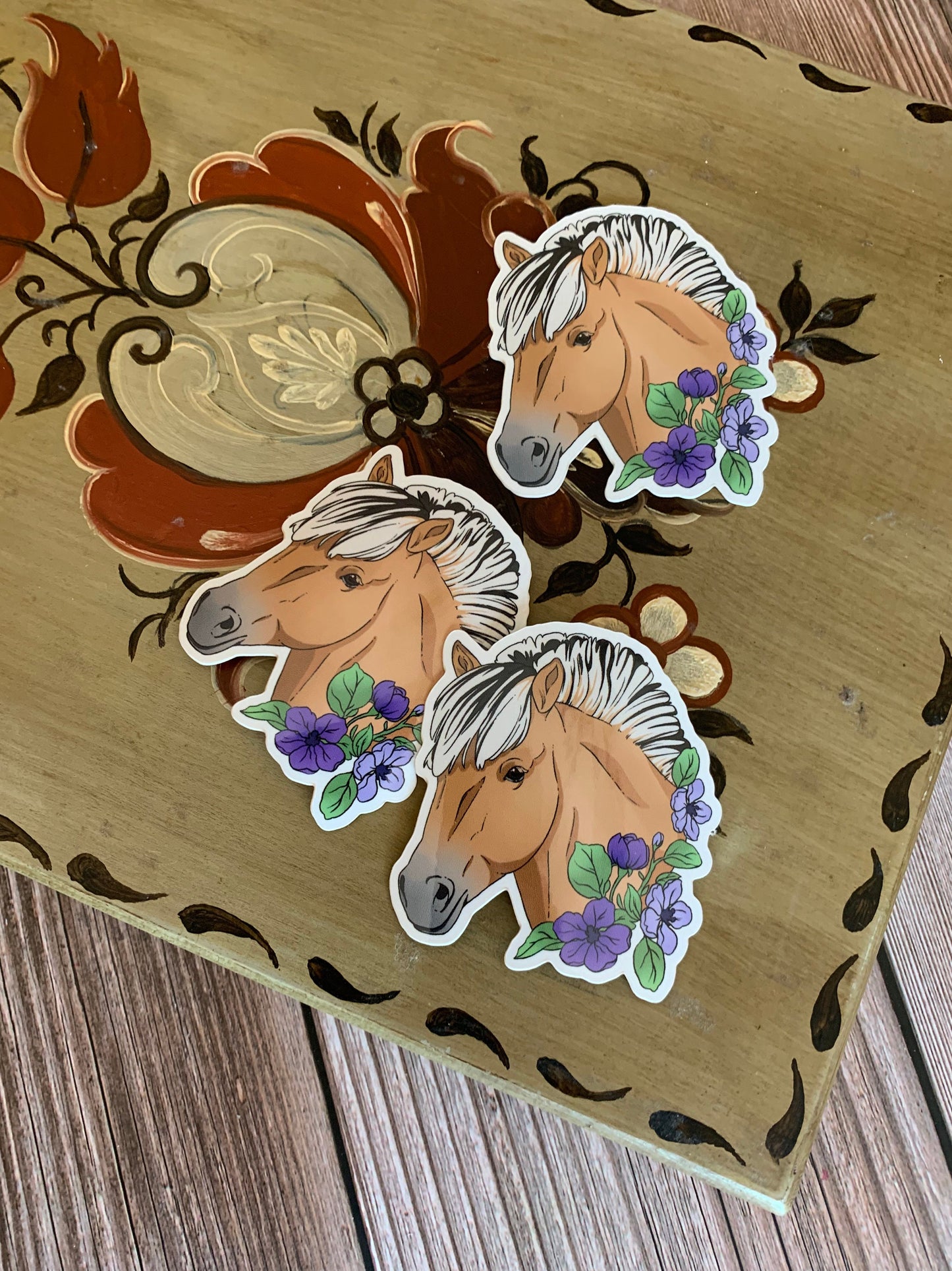 Norwegian Fjord Horse Sticker