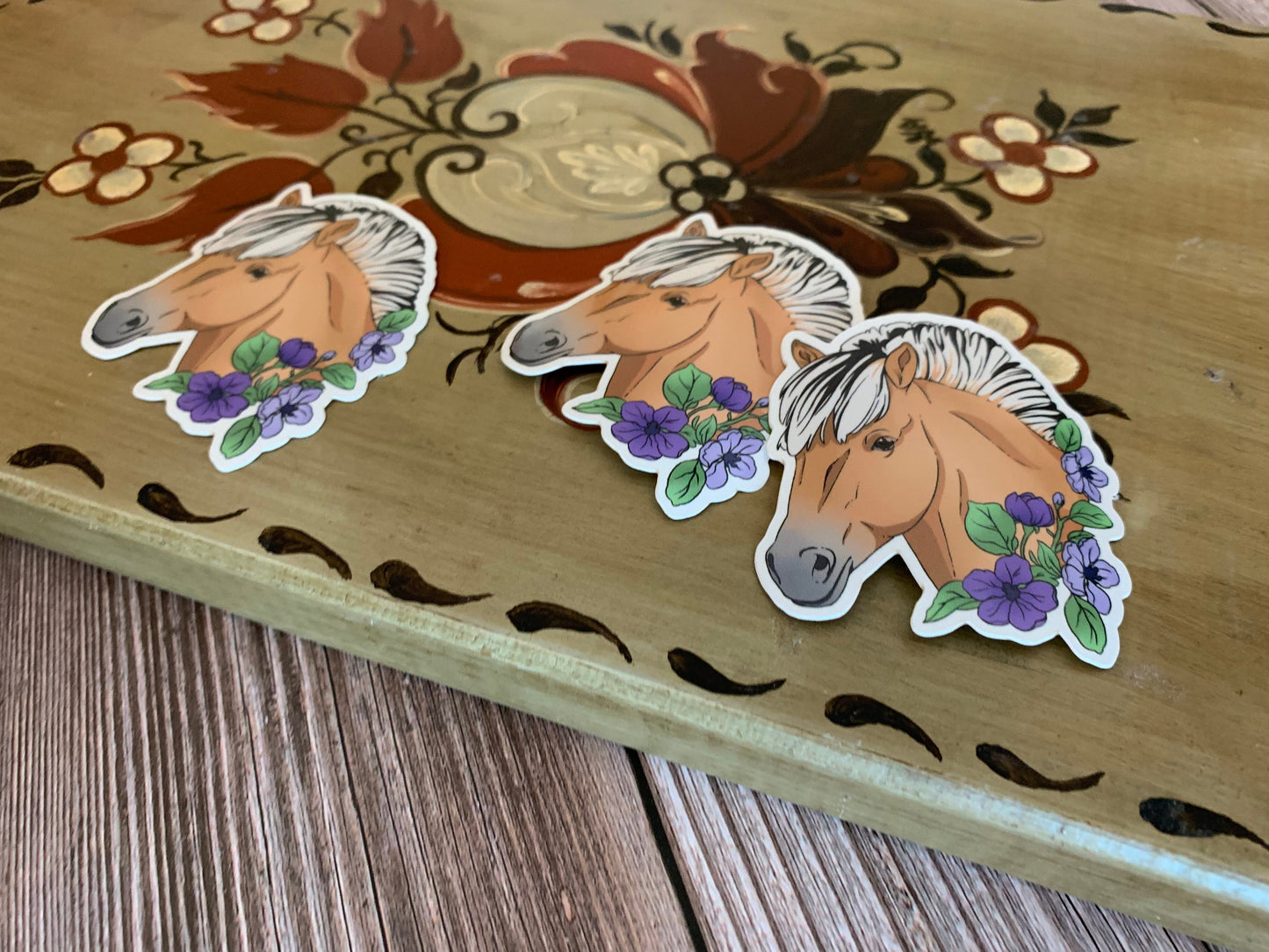 Norwegian Fjord Horse Sticker