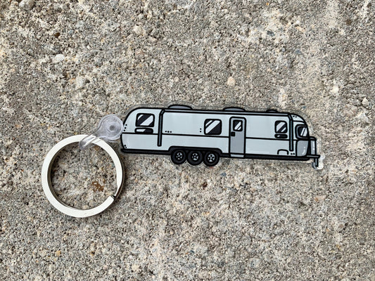 Triple Axle Airstream Acrylic Keychain