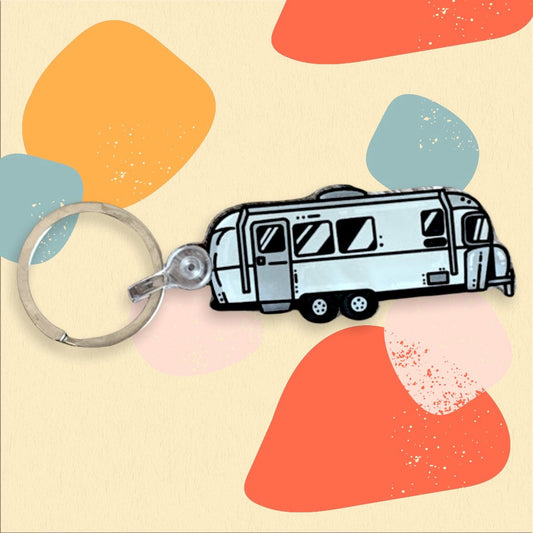 Classic Airstream Acrylic Keychain