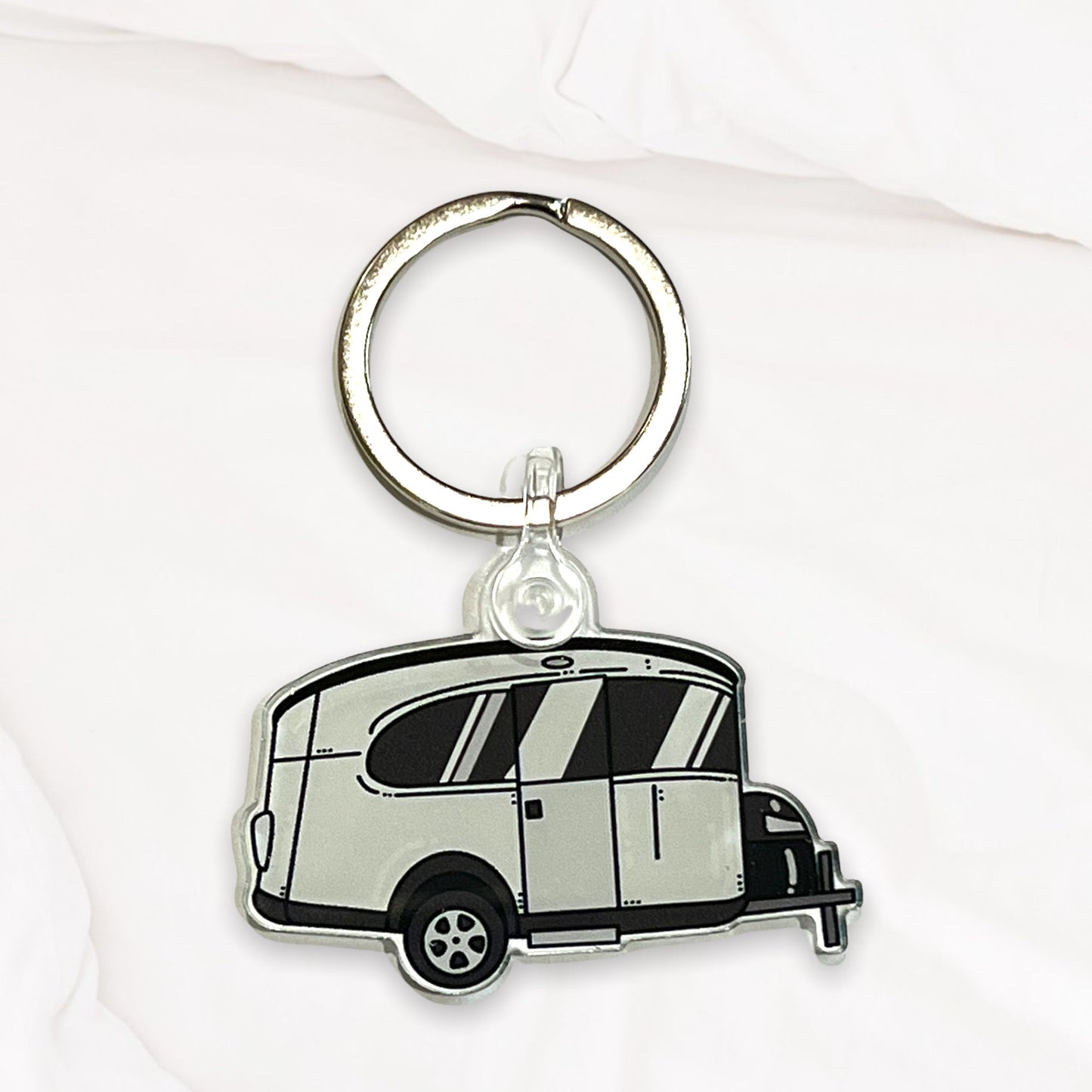 Airstream Basecamp Acrylic Keychain