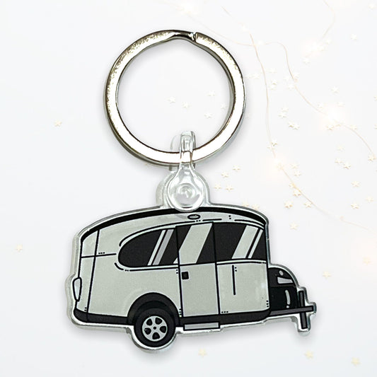 Airstream Basecamp Acrylic Keychain