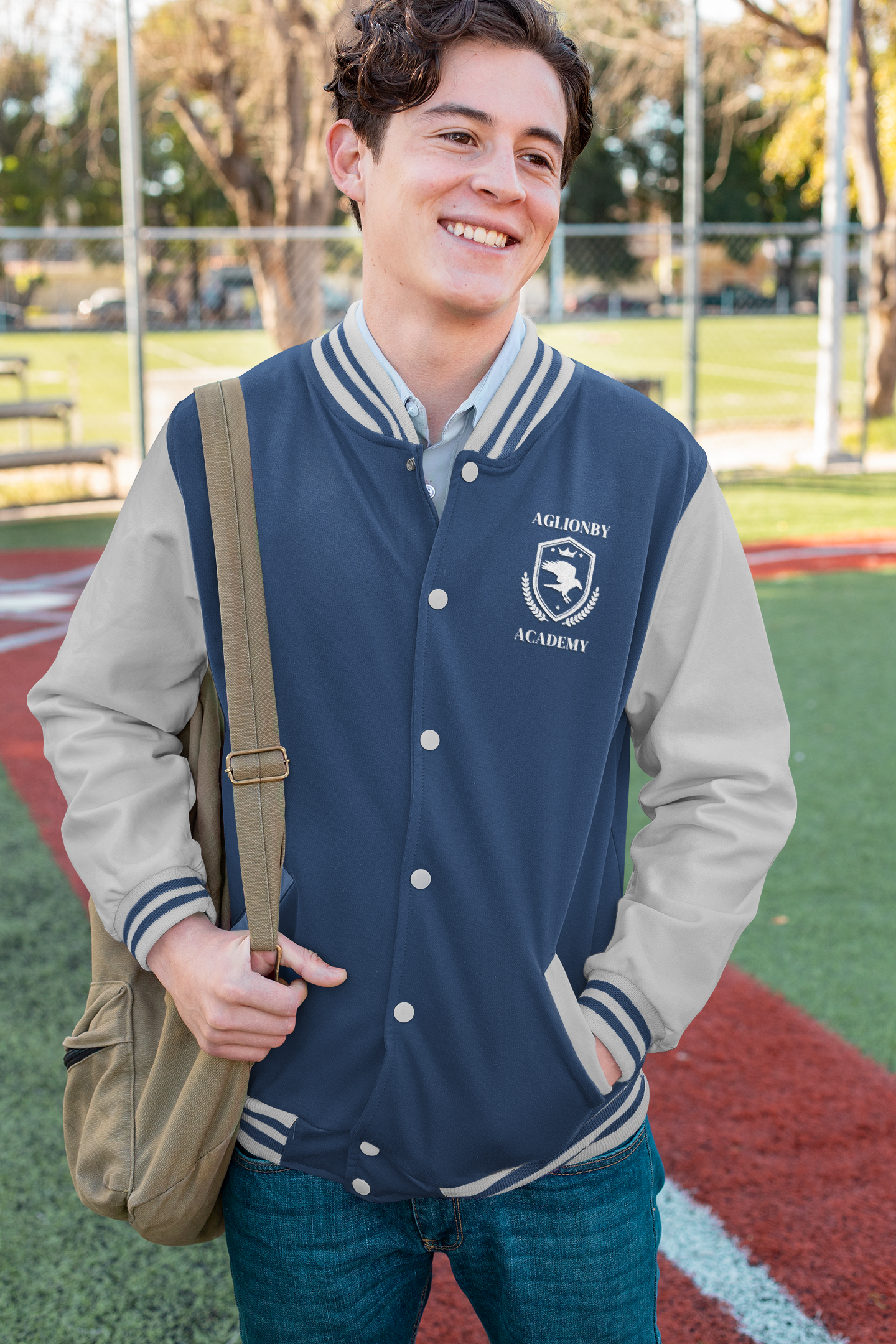 Aglionby Academy Embroidered Bomber Jacket