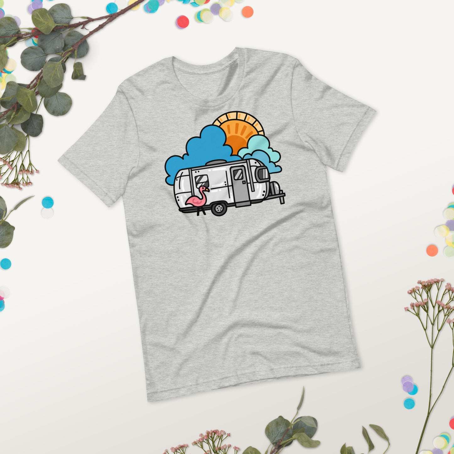 Sunrise Airstream Unisex t-shirt