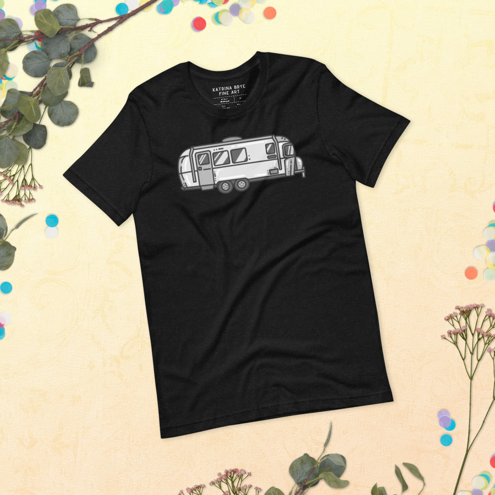 Airstream double-axle Short-sleeve unisex t-shirt