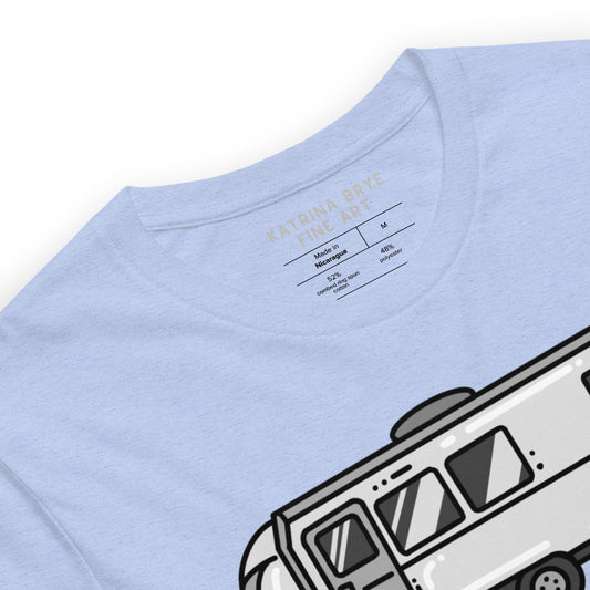 Airstream double-axle Short-sleeve unisex t-shirt