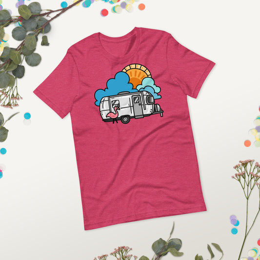 Sunrise Airstream Unisex t-shirt